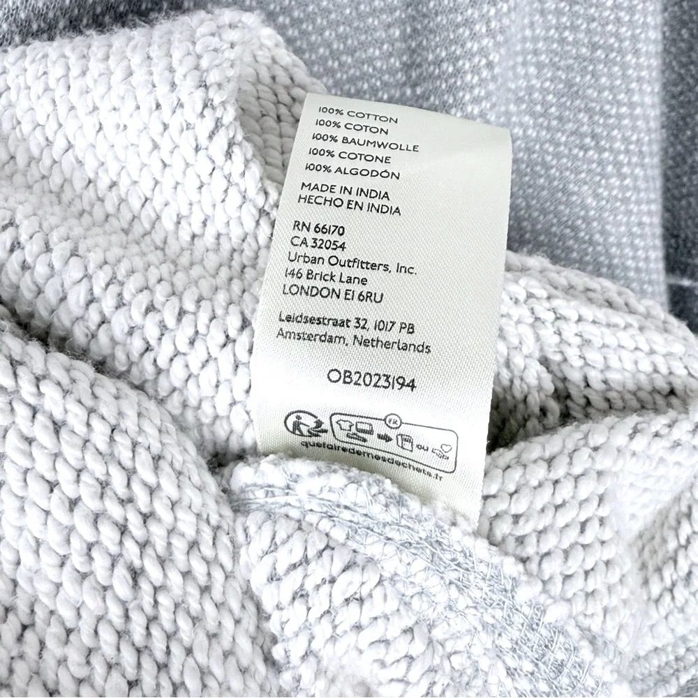 We The Free  Wonderful Pullover Sweater Slouchy Oversized Heather Gray  Large - Picture 15 of 16